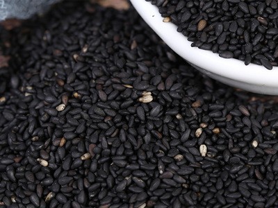 厂家批发低温烘焙熟黑芝麻 五谷杂粮磨坊豆浆粉原料 熟芝麻散装图2