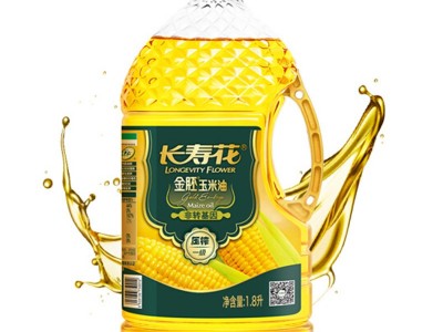 长寿花金胚玉米油 1.8L 食用油图5