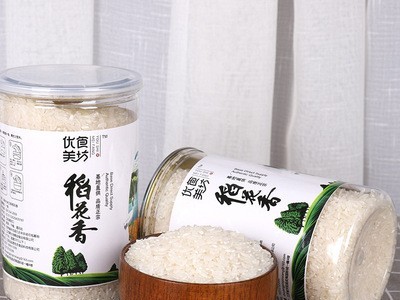 大米直批稻花香长粒有机农家东北大米1000g*4罐礼盒装可批发图3