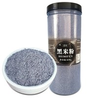甜盼 5斤现磨纯黑米粉 生黑米粉面粉粗粮黑米面烘焙2500g五谷杂粮