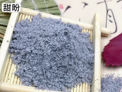 甜盼 5斤现磨纯黑米粉 生黑米粉面粉粗粮黑米面烘焙2500g五谷杂粮图3