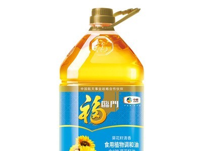 福临门葵花籽原香食用调和油5L/桶葵花籽调和油食用油厨房调和油图4