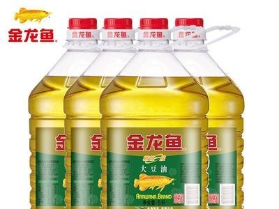 金龙鱼精炼一级大豆油5L大桶装粮油 色拉油 炒菜烘焙家用食用油图5