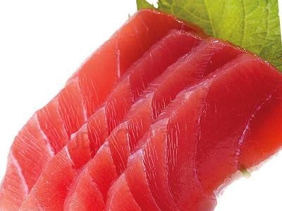 野生红金枪鱼三文鱼刺身吞拿鱼寿司食新鲜冷冻中尾段酒店供应图4