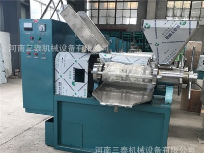 大小型商用螺旋榨油机 冷炸150型全自动橄榄椰子榨油机图4