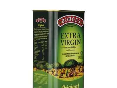 伯爵特级初榨橄榄油食用油1L*4桶装 西班牙原装进口家用西餐批发图2