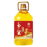 玉皇花生油 食用油4L升 压榨浓香 厂家自榨粮油 批发 大桶装