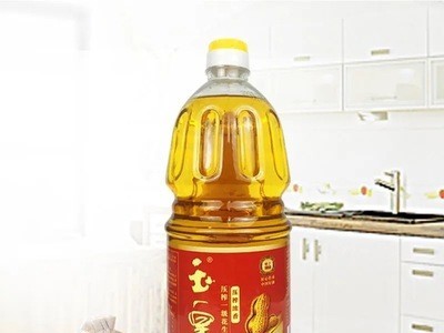 玉皇花生油 食用油1.6L升 厂家自榨粮油 浓香物理压榨 瓶装图4