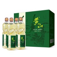 【源头厂家】山茶油900ml*4礼盒春节福利采购批发 食用油山茶籽油