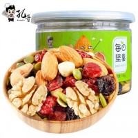 孔哥每日坚果罐装儿童孕妇成人坚果定制混合果干零食批发