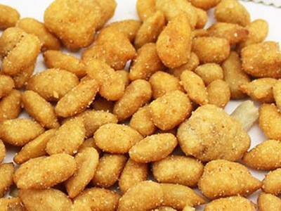 采林间168克/袋紫薯花生蟹黄瓜子仁蒜香青豆牛肉味兰花豆花生零食图2