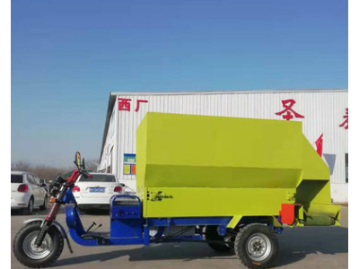 养殖电动投料车 高效喂猪饲料车 养殖饲草喂料车图5