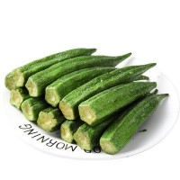 秋百味 1kg散装黄秋葵脆秋葵干OEM贴牌蔬菜干果蔬脆果蔬干秋葵脆