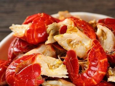麻辣小龙虾尾熟食香辣小海鲜网红零食盒装即食大虾球250g非罐装66图5