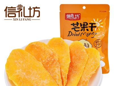 新品【信礼坊_芒果干118g】蜜饯果脯水果干芒果片 办公休闲零食图3