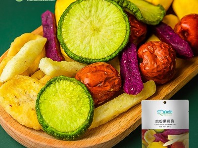 【糖小山-混合水果脆60g】零食河北特产工厂批发混合水果干图3