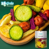 【糖小山-混合水果脆60g】零食河北特产工厂批发混合水果干
