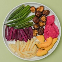 【糖小山-什锦蔬菜脆100g】儿童零食小吃综合果蔬干混合装果干