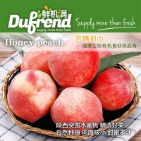 陕西突围水蜜桃当季新鲜水果5斤装桃子纯甜多汁现摘毛桃代发YQ