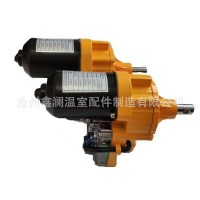 批发 大棚自动卷膜机 100w 24电动卷膜器 6件/箱大棚放风卷膜器