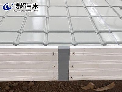 潮汐苗床 温室大棚栽培床热镀锌材质食品级ABS面板潮汐式移动苗床图3