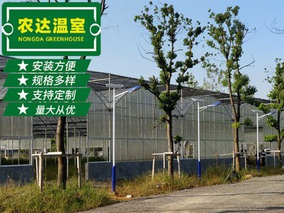 温室连栋大棚锯齿型 遮阳连体大棚塑料薄膜 简易农用蔬菜连栋大棚图2