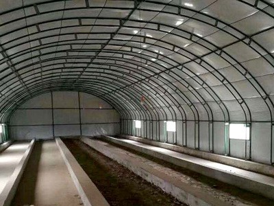 春秋棚温室 供应蔬菜种植温室大棚 定制智能养殖种植温室大棚图4