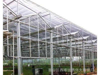 厂家供应大棚 养殖生态育苗玻璃大棚镀锌玻大棚批发图3