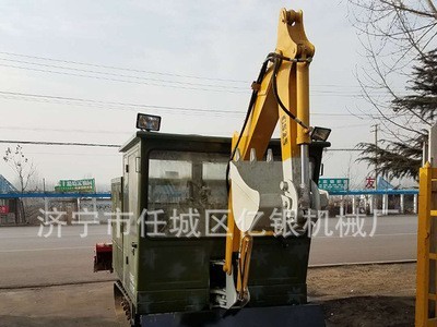 黑龙江地区畅销履带式农用旋耕机开沟施肥机园林挖树机械图3