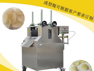 双螺杆挤压膨化食品设备 休闲食品生产线 虾片挤压油炸食品生产线图4