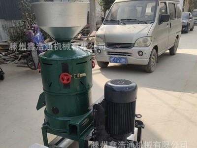 鑫浩通 家用新型碾米机 小麦脱皮机大麦高粱脱壳脱皮机图3