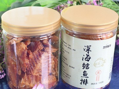 一件代发香酥深海鳕鱼排 香酥鱼排 100g休闲鱼类零食图2