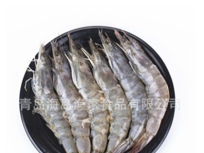 厄瓜多尔白虾 欧玛莎盐冻/水冻大虾原装全规格现货新虾 一手货源图5