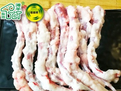 包邮1000克宁夏羊肉 羊尾骨 羊骨头 优质滩羊骨 鲜香盐池羊尾骨图4