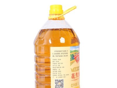 食香坊 压榨花生油 桶装花生油 5升花生油 家用 食用油 粮油图2