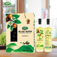 江西油茶基地供应有机山茶油食用植物油750ML*2健康绿色礼盒装