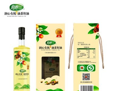 江西油茶基地供应有机山茶油食用植物油750ML*2健康绿色礼盒装图2