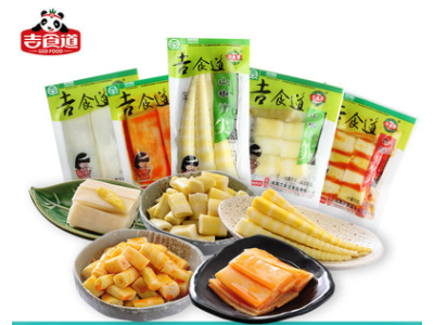 吉食道竹笋四川特产休闲散称零食小吃香辣泡椒笋尖笋干笋片500g图2