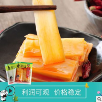 吉食道竹笋四川特产休闲散称零食小吃香辣泡椒笋尖笋干笋片500g