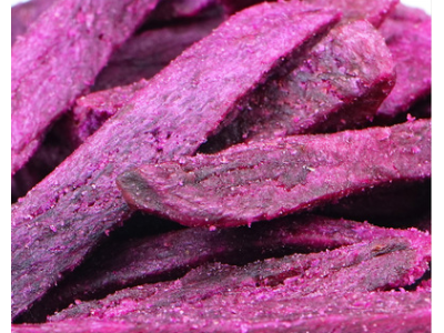 紫薯条 VF脱水蔬菜干 散装真空低温脱水VF工艺 紫薯干 果蔬脆片图3