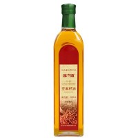 塞外林海牌冷榨亚麻籽油价格优惠品质保证原汁原味亚麻酸含量高