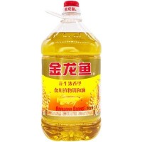 金龙鱼花生浓香食用调和油5L/瓶 家庭厨房食用油批发调和油