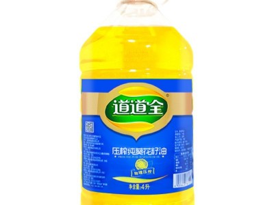 道道全葵花籽4L葵花籽油 道道全食用油图4