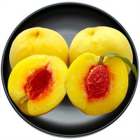 黄桃新鲜水果湖南炎陵黄金桃5斤蒙阴锦绣黄毛桃当季整箱大水蜜桃