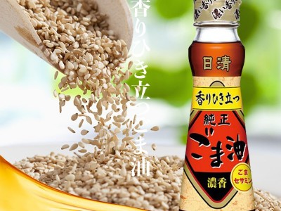 日本原装进口 日清芝麻油 小瓶香油 130g 纯正浓香型图2
