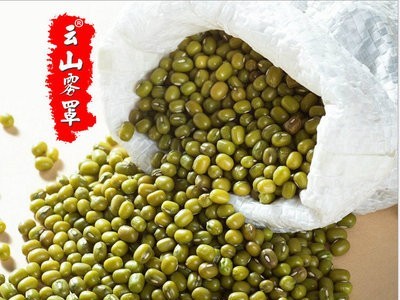 新绿豆1斤散装农家自产笨绿豆汤配料大粒明绿豆新鲜图2