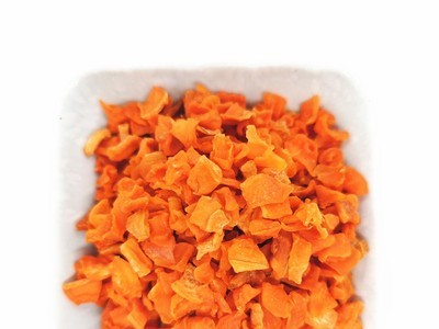 胡萝卜粒脱水蔬菜干胡萝卜干烘干胡萝卜丁脱水胡萝卜粉10X10mm图2