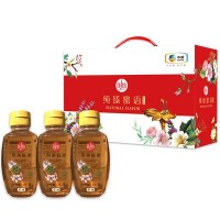 中粮时怡纯臻蜜语礼盒A荆条蜜252*3瓶冲调饮品节日送客户福利