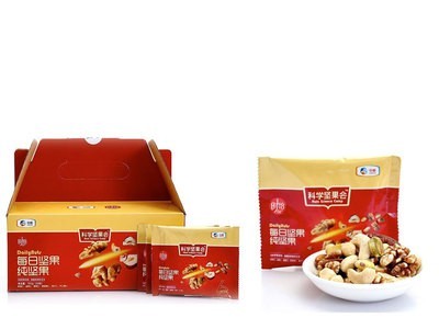 中粮时怡每日坚果会750g纯干果仁休闲零食天天坚果大礼包图2