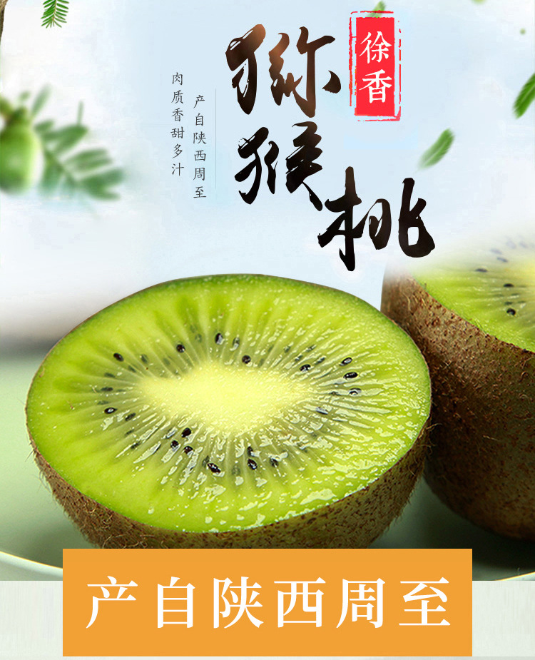 周至徐香猕猴桃奇异果 (5)4`